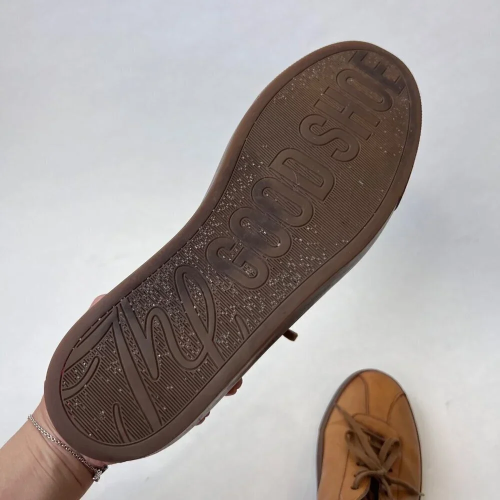 Grenson Leather Men sneakers, brown /tan, Size 8